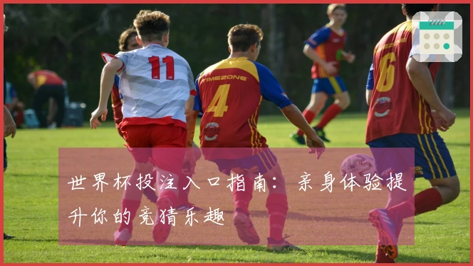 世界杯投注入口指南：亲身体验提升你的竞猜乐趣