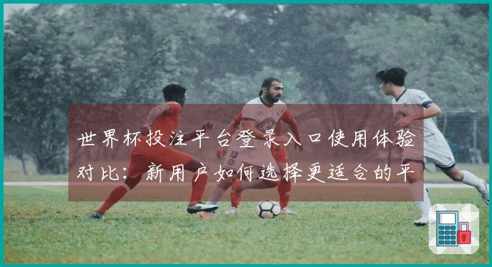世界杯投注平台登录入口使用体验对比：新用户如何选择更适合的平台？