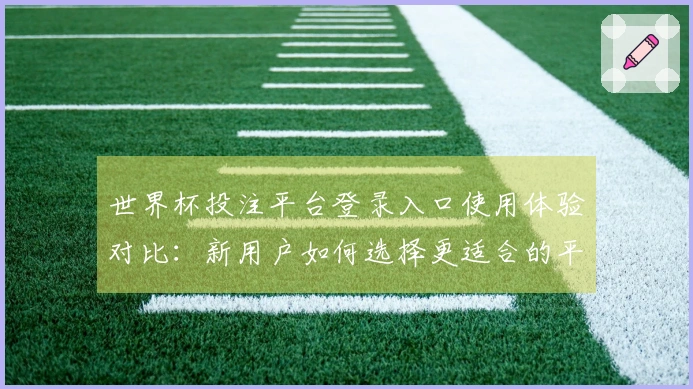 世界杯投注平台登录入口使用体验对比：新用户如何选择更适合的平台？